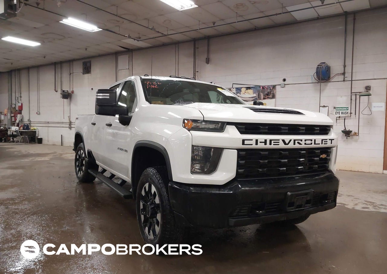 2020 Chevrolet Silverado 2500hd 4wd  Standard Bed Custom, пошкодження: Лівий бік, Iaai лот 44861462