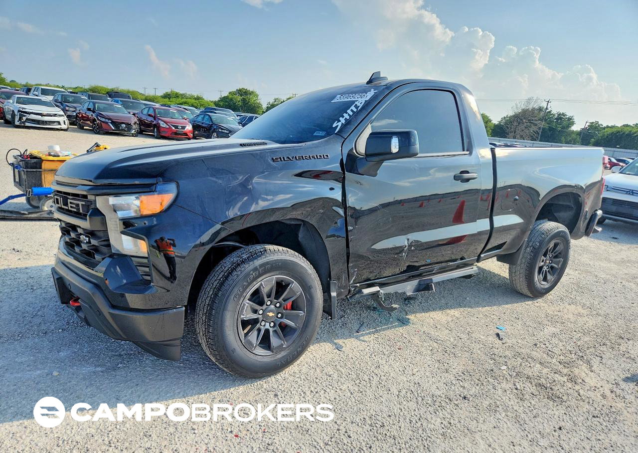 2026 Chevrolet Silverado C1500, daño Frontal, Copart lote 55969256