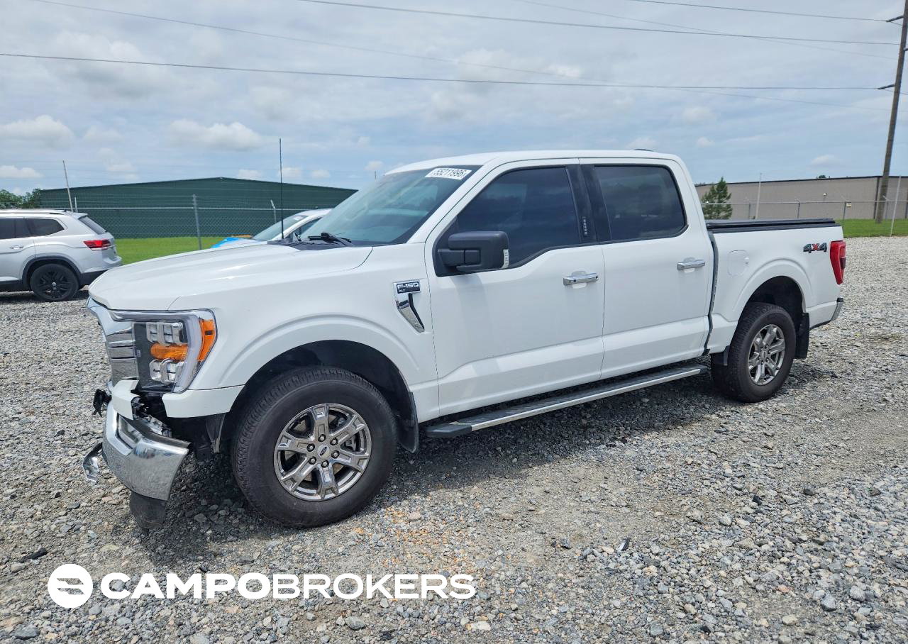 2023 Ford F150 Supercrew, uszkodzenie: Przód, Copart lot 55211996