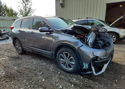2022 Honda Cr-v Exl, daño Frontal, Copart lote 59766276, foto 4 de 13