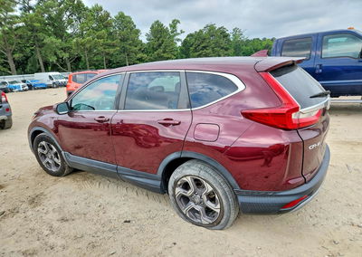 2019 Honda Cr-v Ex, daño Trasero, Copart lote 58837226, foto 2 de 14