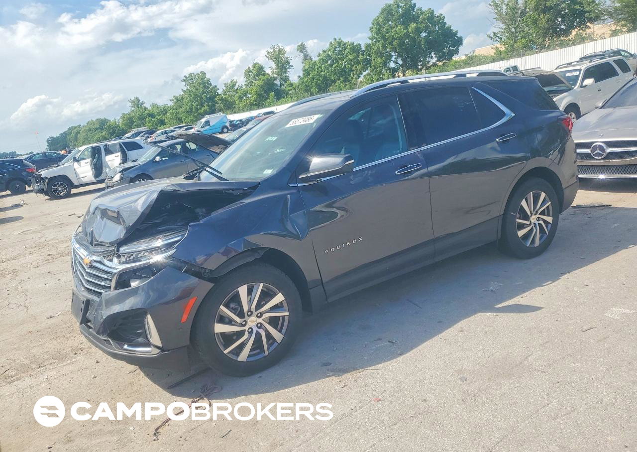2022 Chevrolet Equinox Premier, uszkodzenie: Przód, Copart lot 56573486