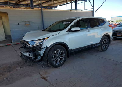 2021 Honda Cr-v Ex, пошкодження: Передня частина, Copart лот 56633276