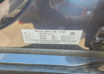 2026 Tesla Model S, uszkodzenie: Podwozie, Copart lot 59584136, zdjęcie 12 z 12