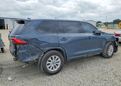 2024 Toyota Grand Highlander Xle, daño Frontal, Copart lote 59094206, foto 3 de 15