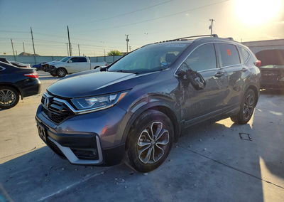 2022 Honda Cr-v Exl, daño Lateral, Copart lote 56781766
