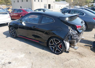 2022 Hyundai Veloster N, daño Front & Rear, Iaai lote 45033637, foto 3 de 19