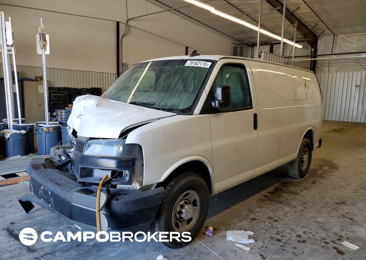 2020 Chevrolet Express G2500, uszkodzenie: Przód, Copart lot 79162115