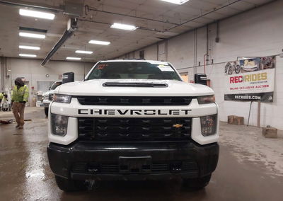 2020 Chevrolet Silverado 2500hd 4wd  Standard Bed Custom, пошкодження: Лівий бік, Iaai лот 44861462, фото 12 з 15