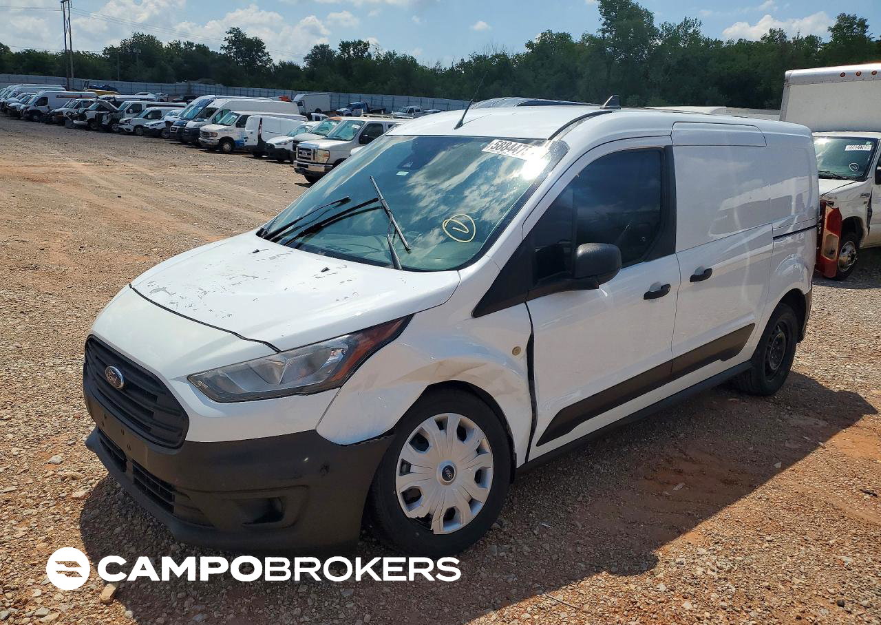 2020 Ford Transit Connect Xl Delivery Van, uszkodzenie: Przód, Copart lot 58844756