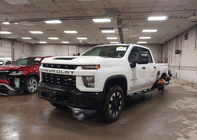 2020 Chevrolet Silverado 2500hd 4wd  Standard Bed Custom, пошкодження: Лівий бік, Iaai лот 44861462, фото 2 з 15