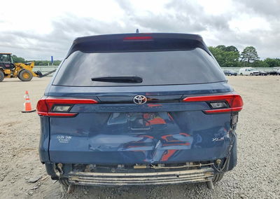 2024 Toyota Grand Highlander Xle, daño Frontal, Copart lote 59094206, foto 6 de 15