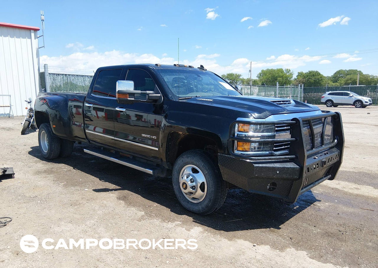 2019 Chevrolet Silverado 3500hd Ltz, Hail damage, Iaai lot 45002100