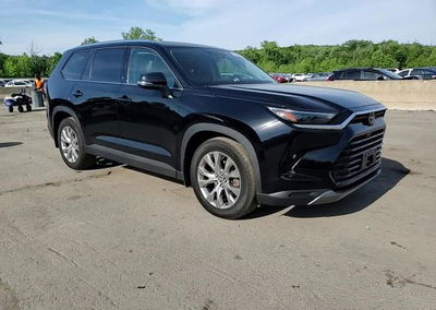 2025 Toyota Grand Highlander Limited, daño Lateral, Copart lote 55945396, foto 14 de 15