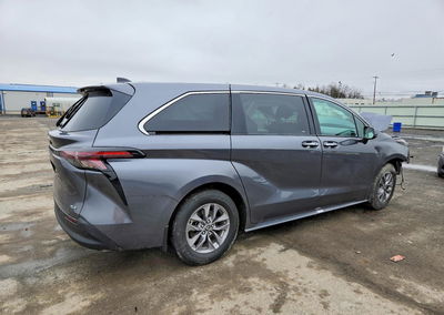 2025 Toyota Sienna Xle 7-passenger, пошкодження: Передня частина, Copart лот 41917026, фото 3 з 16