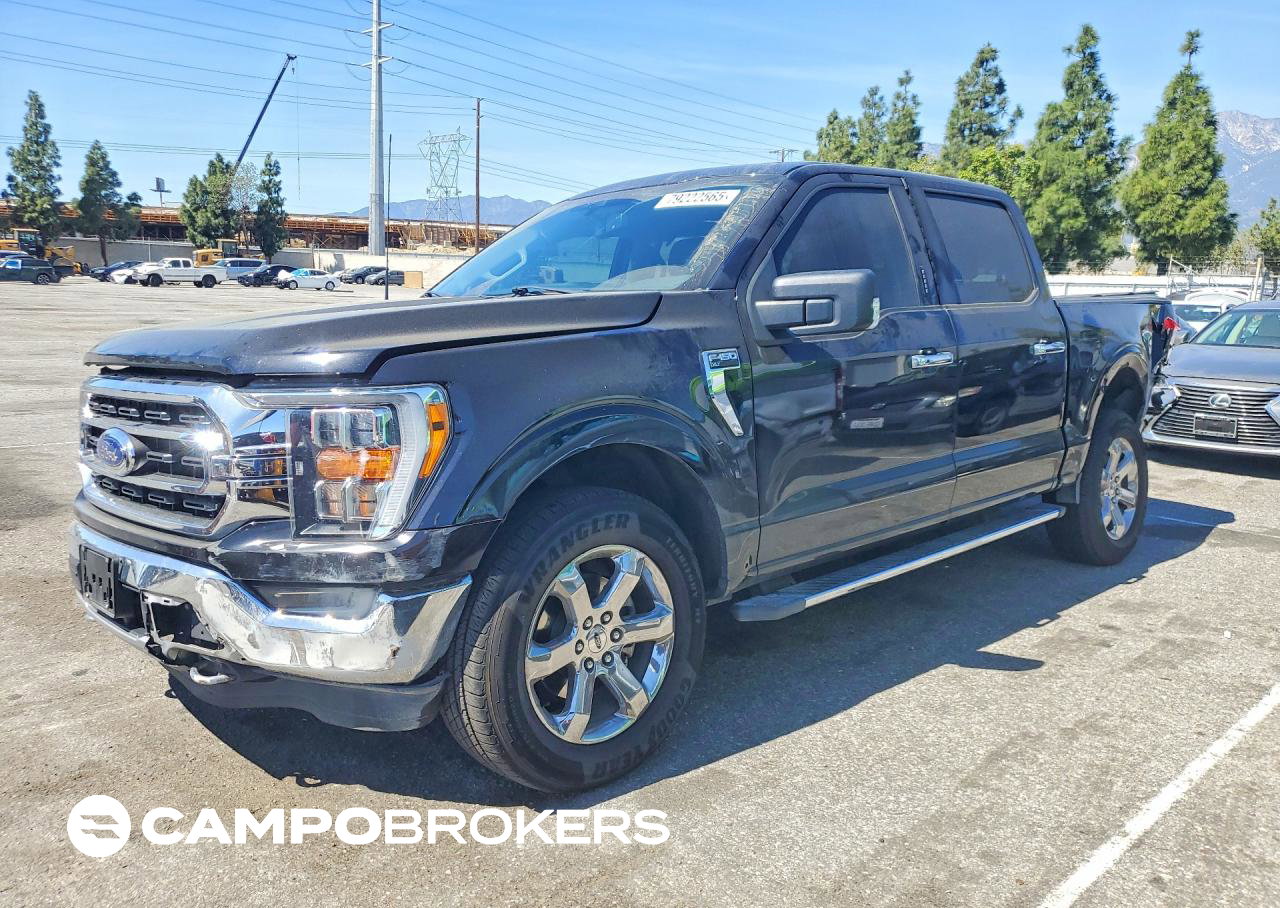2021 Chci F-150, uszkodzenie: Tył, Copart lot 79222565