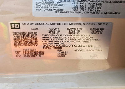 2026 Chevrolet Silverado K1500 Trail Boss Custom, uszkodzenie: Przód, Copart lot 54451426, zdjęcie 13 z 13