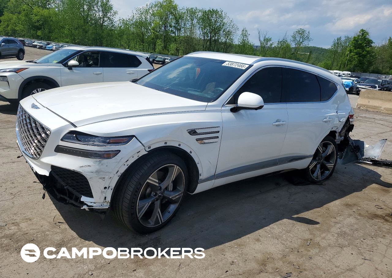 2025 Genesis Gv80 Prestige, пошкодження: Задня частина, Copart лот 53872466