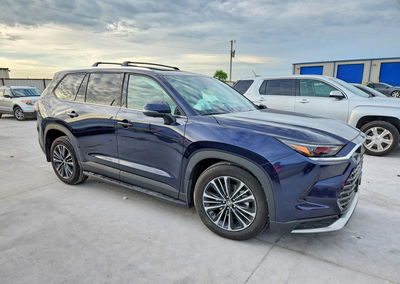 2025 Toyota Grand Highlander Hybrid Max Platinum, пошкодження: Передня частина, Copart лот 55530966, фото 4 з 13