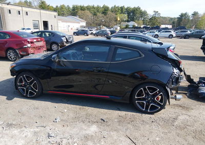 2022 Hyundai Veloster N, daño Front & Rear, Iaai lote 45033637, foto 15 de 19
