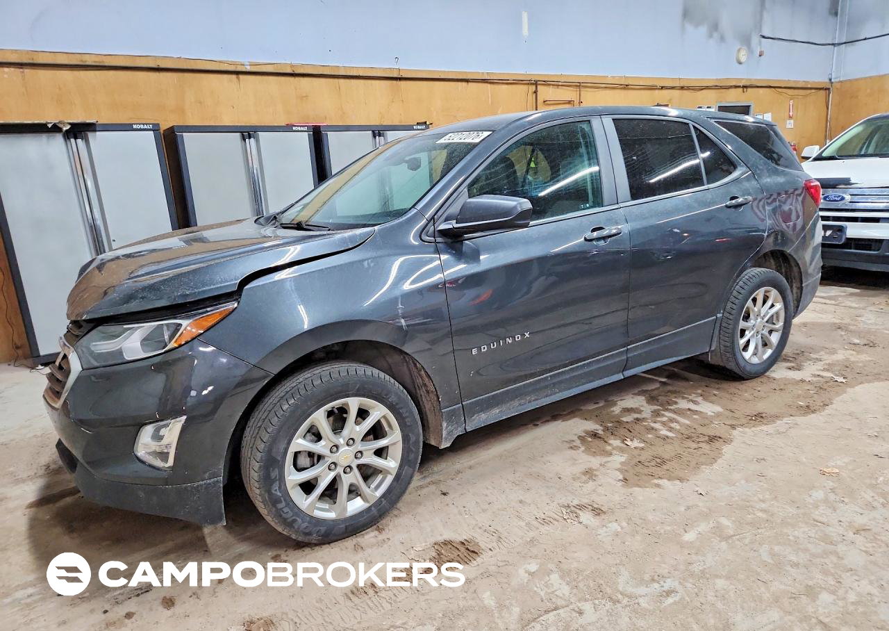 2021 Chevrolet Equinox Ls, Front End damage, Copart lot 52212076