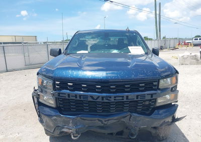 2022 Chevrolet Silverado 1500 Ltd 2wd  Short Bed Custom, Front End damage, Iaai lot 45182037, photo 12 of 16