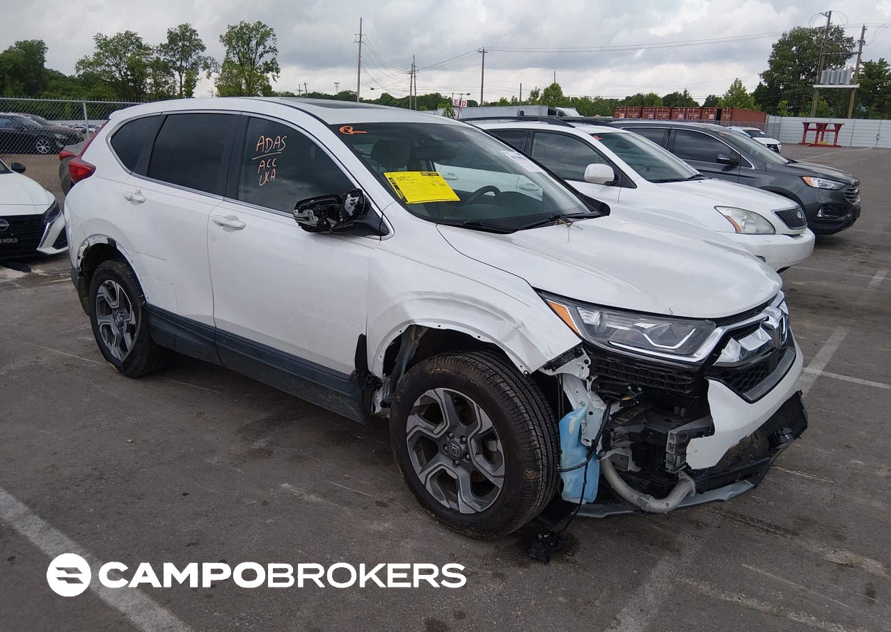 2019 Honda Cr-v Ex-l, пошкодження: Передня частина, Iaai лот 45149542