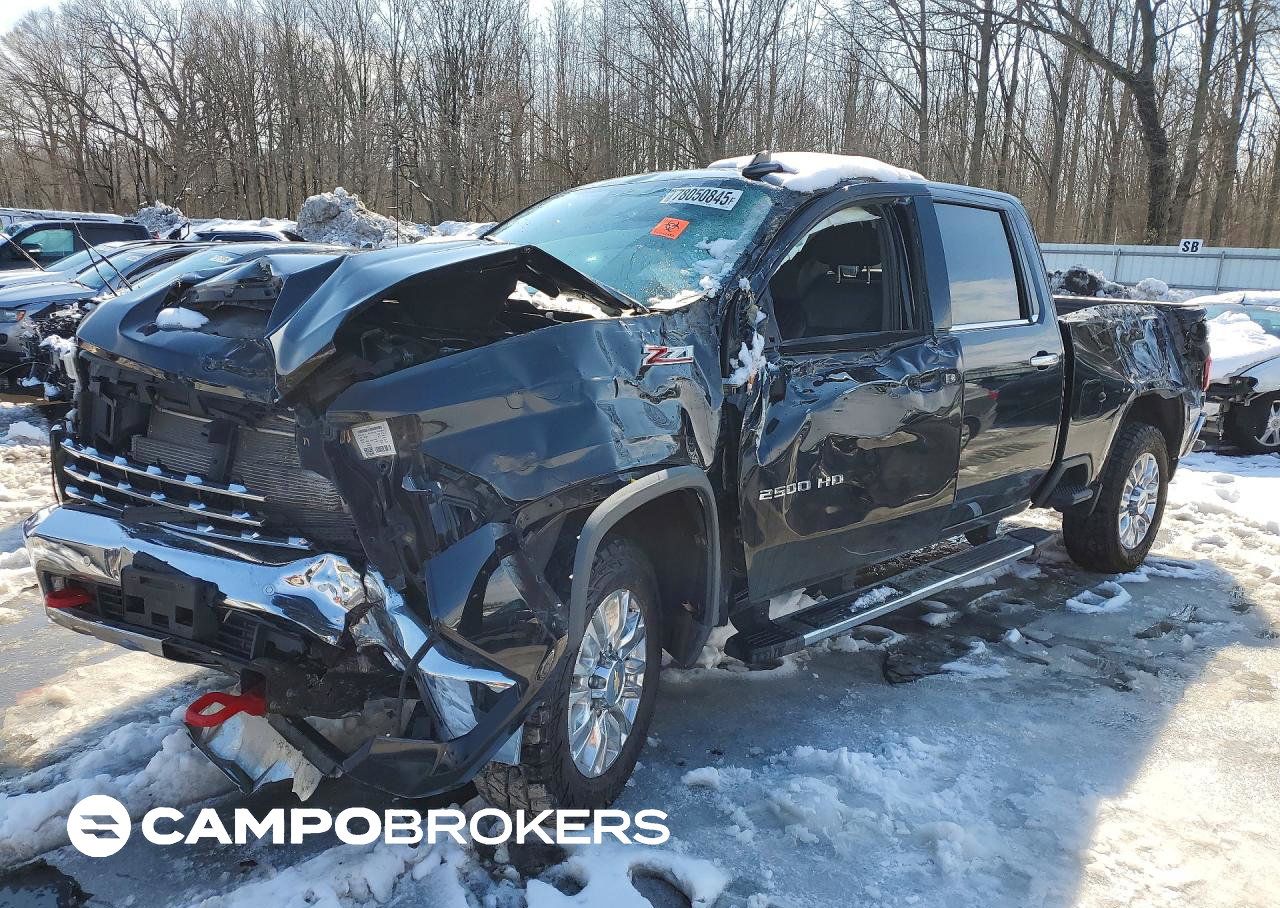 2020 Chevrolet Silverado K2500 Heavy Duty Ltz, uszkodzenie: Całe nadwozie, Copart lot 78050845