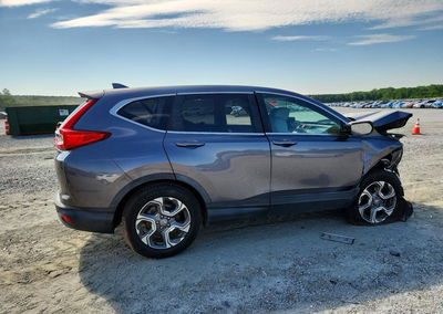 2019 Honda Cr-v Exl, Front End damage, Copart lot 55424556, photo 3 of 14