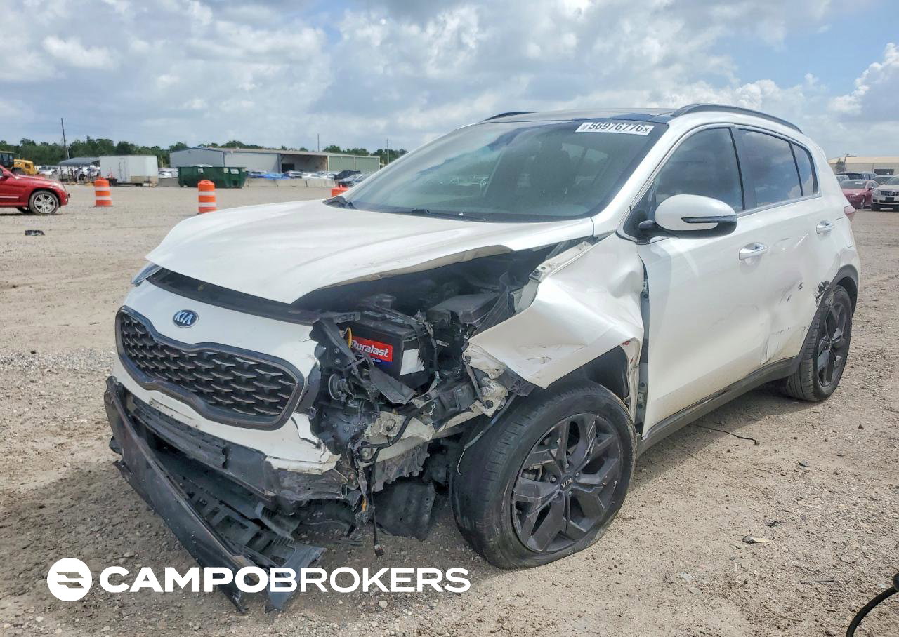 2020 Kia Sportage S, uszkodzenie: Przód, Copart lot 56976776
