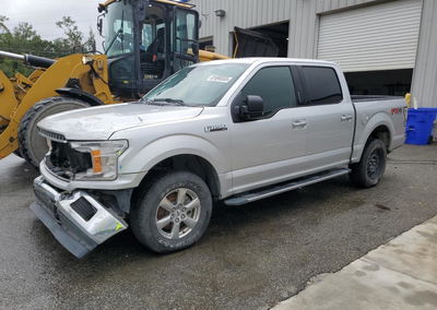 2019 Ford F150 Supercrew, Front End damage, Copart lot 81695555