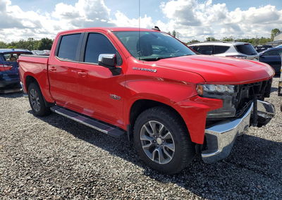 2019 Chevrolet Silverado C1500 Lt, Front End damage, Copart lot 55521176, photo 4 of 12