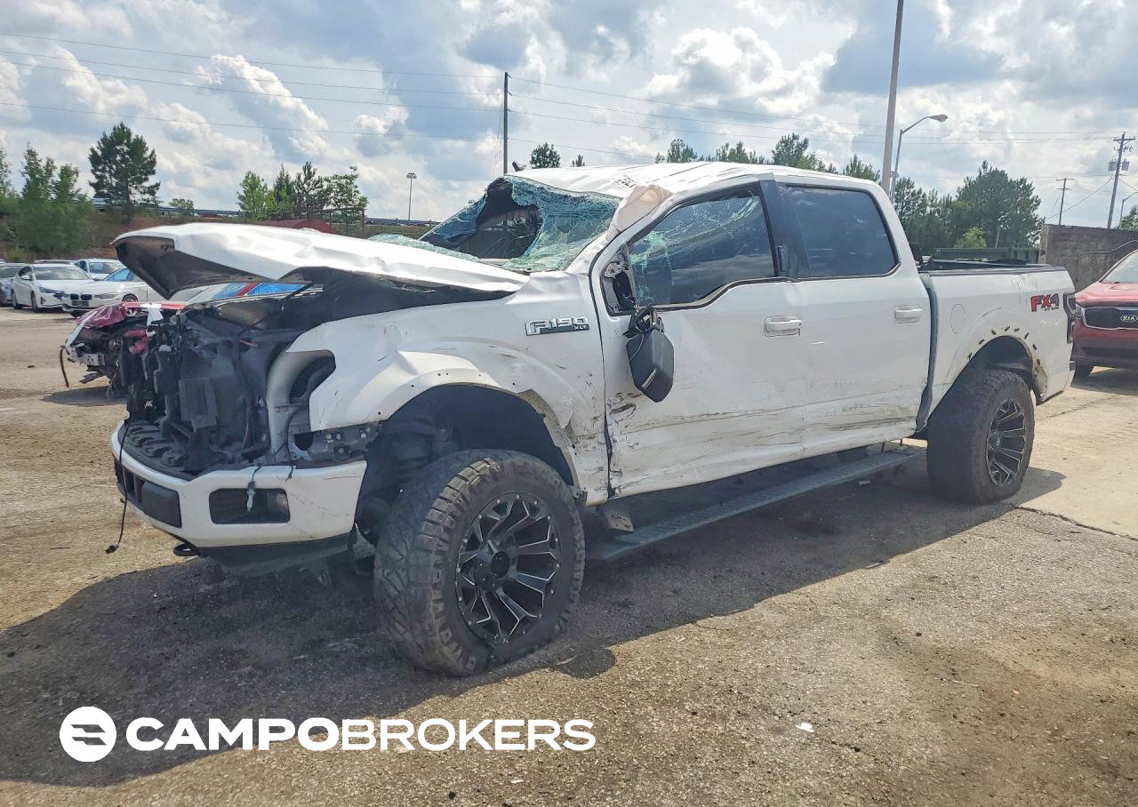 2019 Ford F150 Supercrew, uszkodzenie: Całe nadwozie, Copart lot 55272036