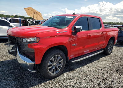 2019 Chevrolet Silverado C1500 Lt, Front End damage, Copart lot 55521176