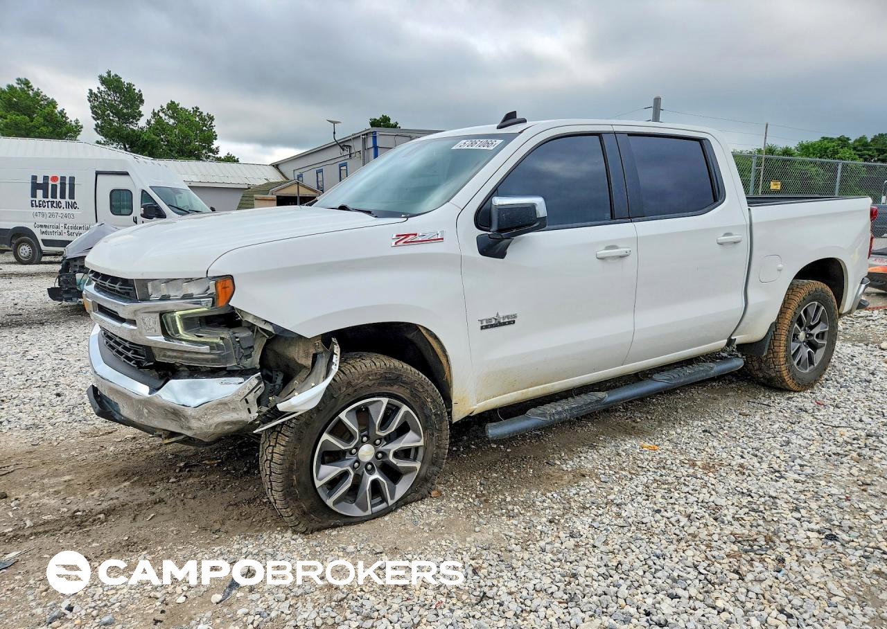 2021 Chevrolet Silverado K1500 Lt, uszkodzenie: Grad, Copart lot 57861066