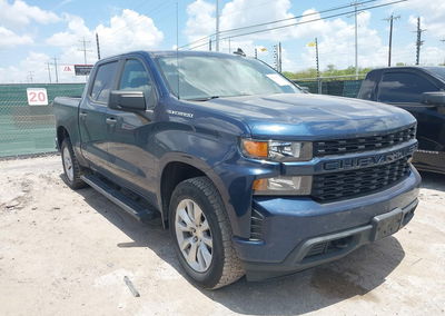 2021 Chevrolet Silverado 1500 2wd  Short Bed Custom, daño Mecánico, Iaai lote 45548728