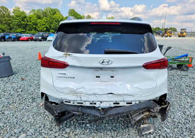 2019 Hyundai Santa Fe Ultimate 2.4l, uszkodzenie: Przód, Copart lot 58983186, zdjęcie 6 z 13