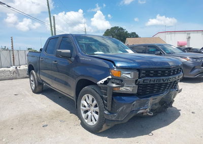2022 Chevrolet Silverado 1500 Ltd 2wd  Short Bed Custom, пошкодження: Передня частина, Iaai лот 45182037