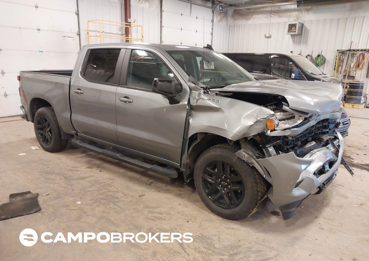 2026 Chevrolet Silverado 1500 4wd  Short Bed Rst, uszkodzenie: Przód, Iaai lot 45003290