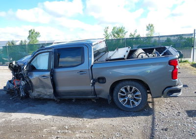 2021 Chevrolet Silverado 1500 4wd  Short Bed Rst, Left Front damage, Iaai lot 45346339, photo 14 of 16