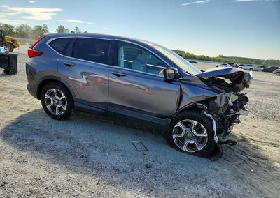 2019 Honda Cr-v Exl, Front End damage, Copart lot 55424556, photo 4 of 14