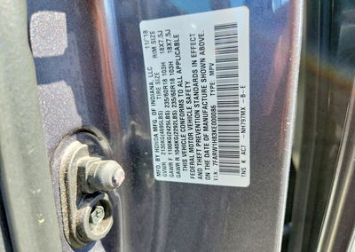 2019 Honda Cr-v Exl, Front End damage, Copart lot 55424556, photo 13 of 14