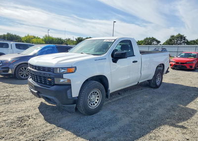 2019 Chevrolet Silverado C1500, Rear End damage, Copart lot 55779436