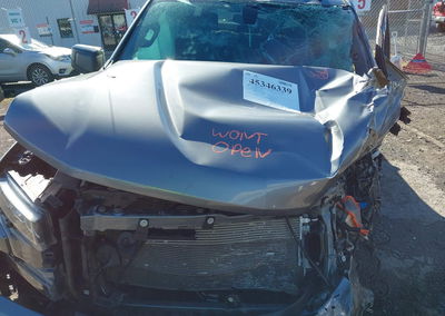 2021 Chevrolet Silverado 1500 4wd  Short Bed Rst, Left Front damage, Iaai lot 45346339, photo 10 of 16