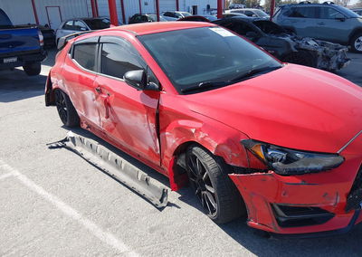 2020 Hyundai Veloster N, daño Frontal derecho, Iaai lote 45266062, foto 6 de 16