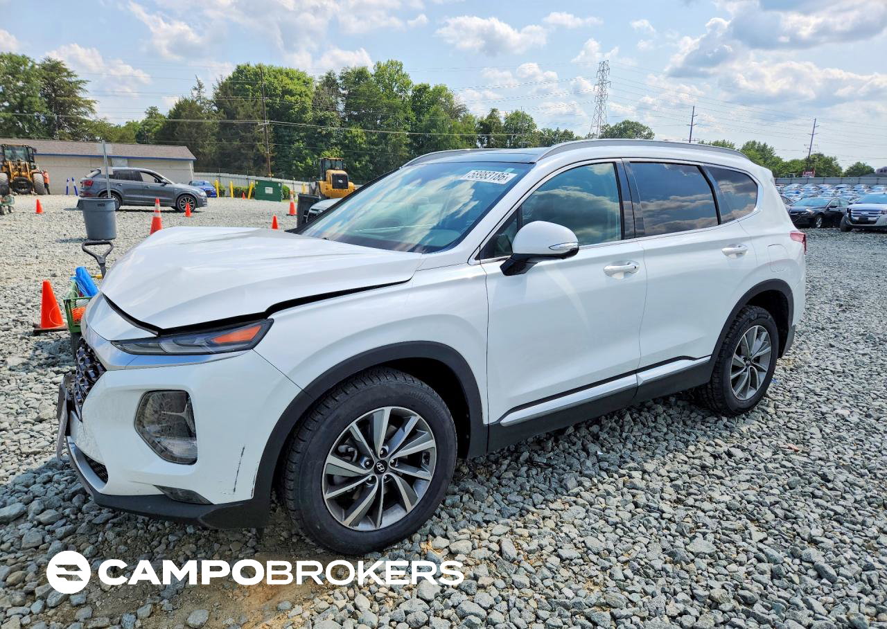 2019 Hyundai Santa Fe Ultimate 2.4l, uszkodzenie: Przód, Copart lot 58983186