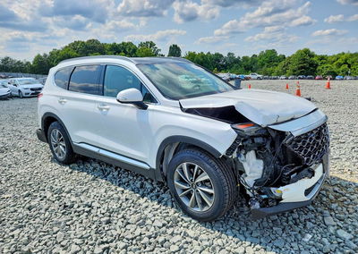 2019 Hyundai Santa Fe Ultimate 2.4l, uszkodzenie: Przód, Copart lot 58983186, zdjęcie 4 z 13