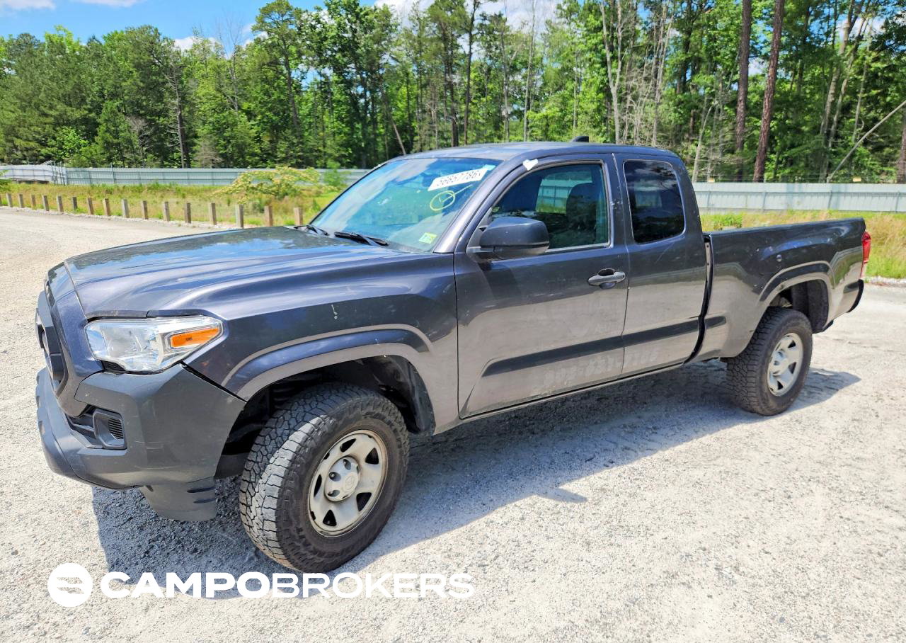 2023 Toyota Tacoma Sr, Rear End damage, Copart lot 56657786