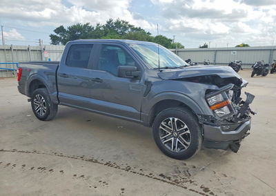 2023 Ford F150 Supercrew, Front End damage, Copart lot 56649426, photo 4 of 14