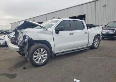 2022 Chevrolet Silverado K1500 Custom, Rear End damage, Copart lot 72154095
